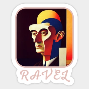 MAURICE RAVEL Sticker